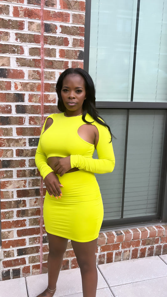 ELECTRIC SUMMER DRESS